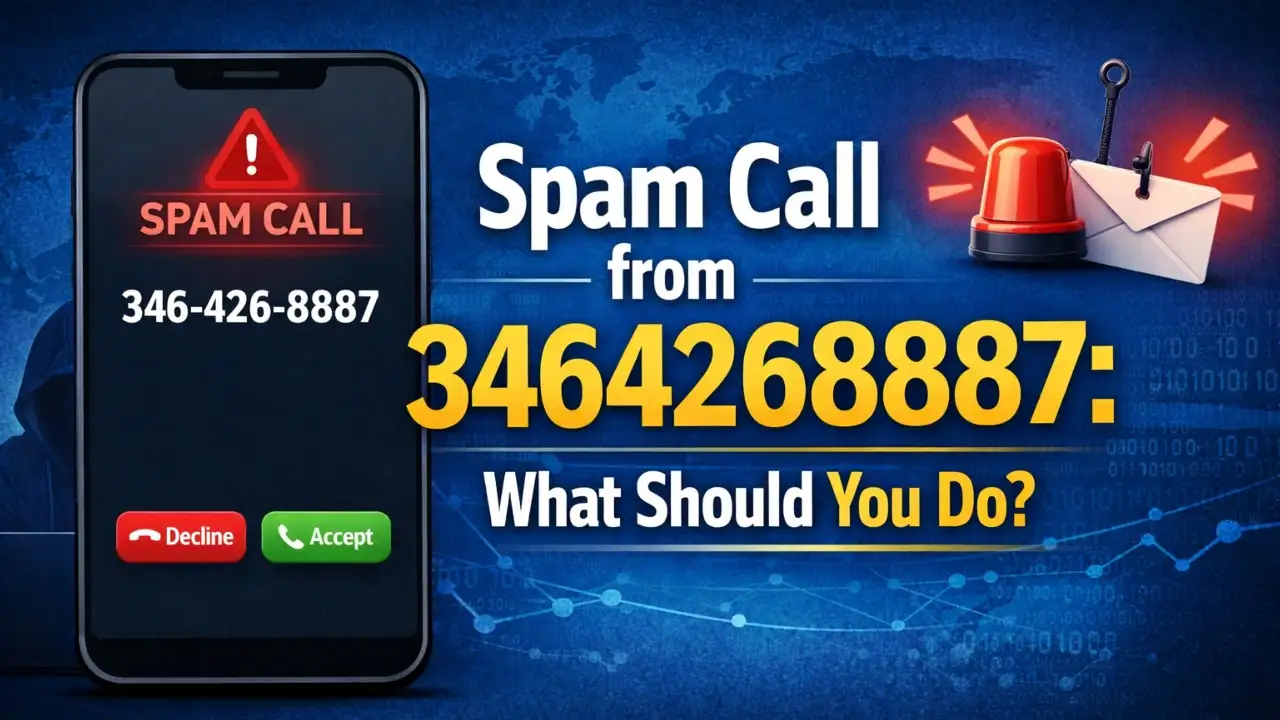 Spam Call from 3464268887: What Should You Do?