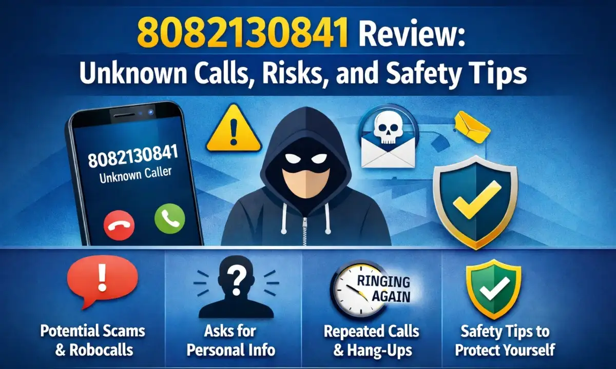 8082130841 Review: Unknown Calls, Risks, and Safety Tips